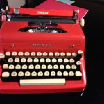 Red Royal Typewriter