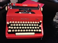 Red Royal Typewriter